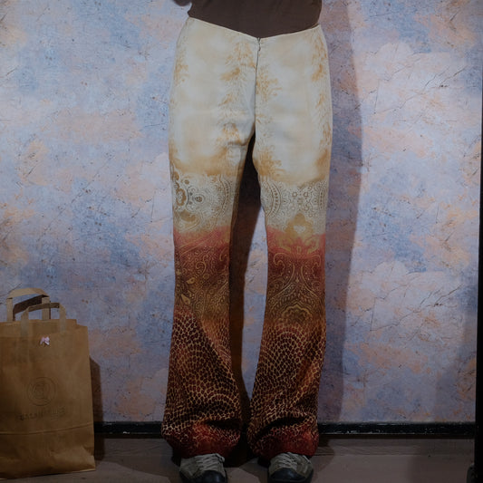 moonlight shadow patterned pants
