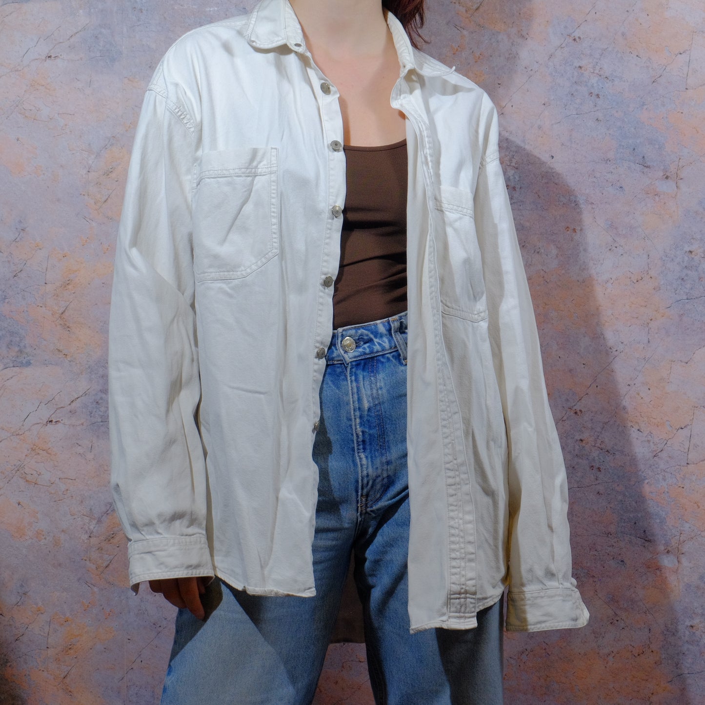 levi's white shirt