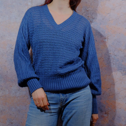 sometimes the answer is very obvious blue pullover