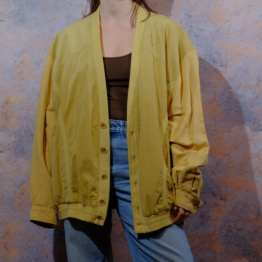 let's get lost in the mountains together light brown jacket