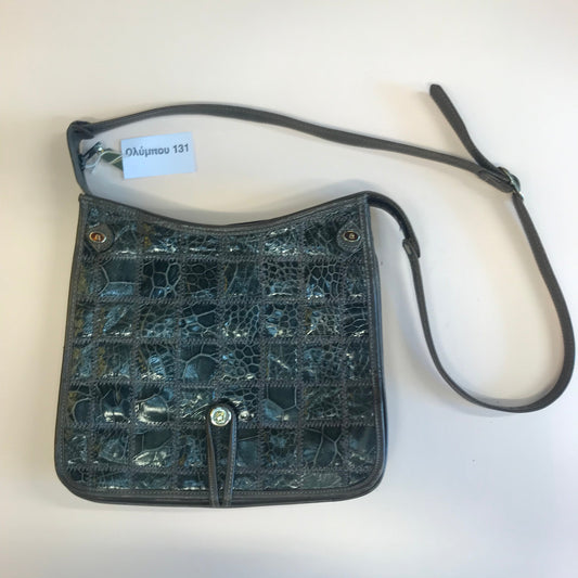 born this way b*tch gray bag