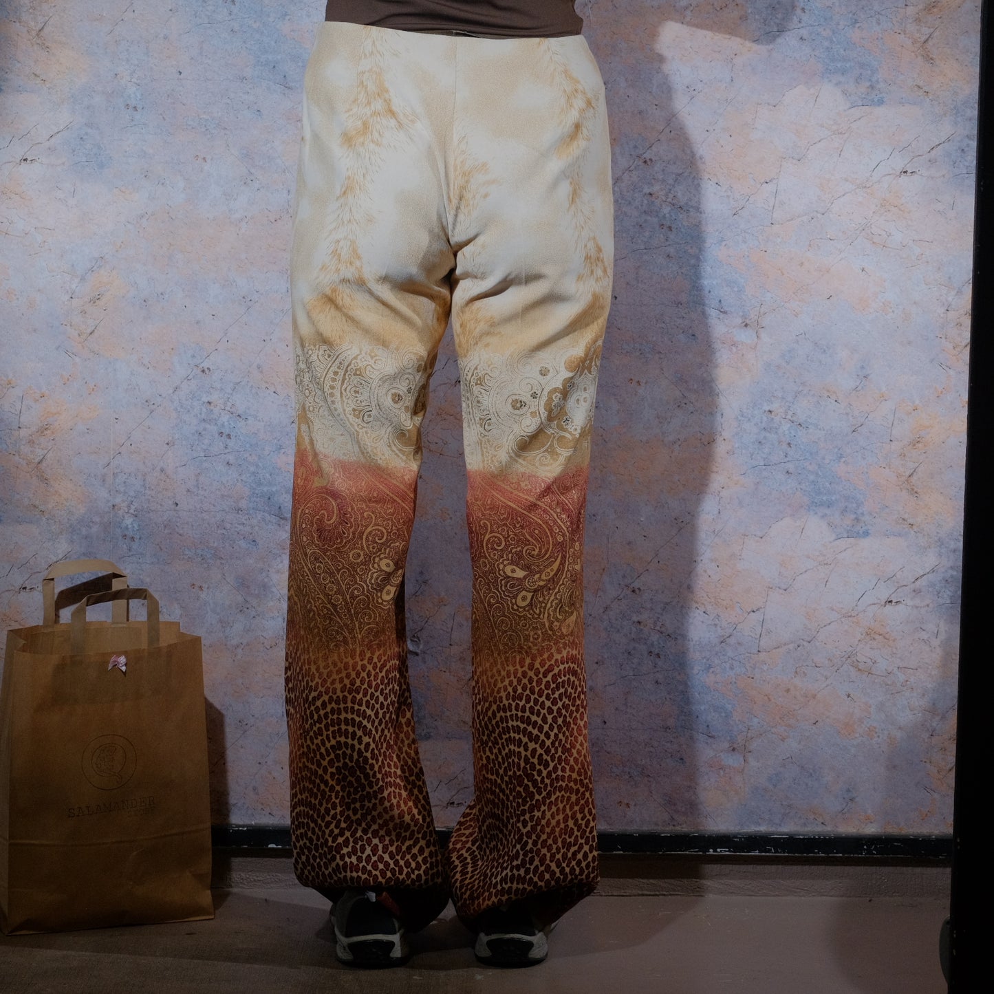 moonlight shadow patterned pants