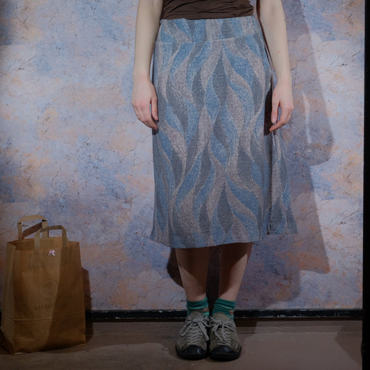 broken iceberg patterned skirt