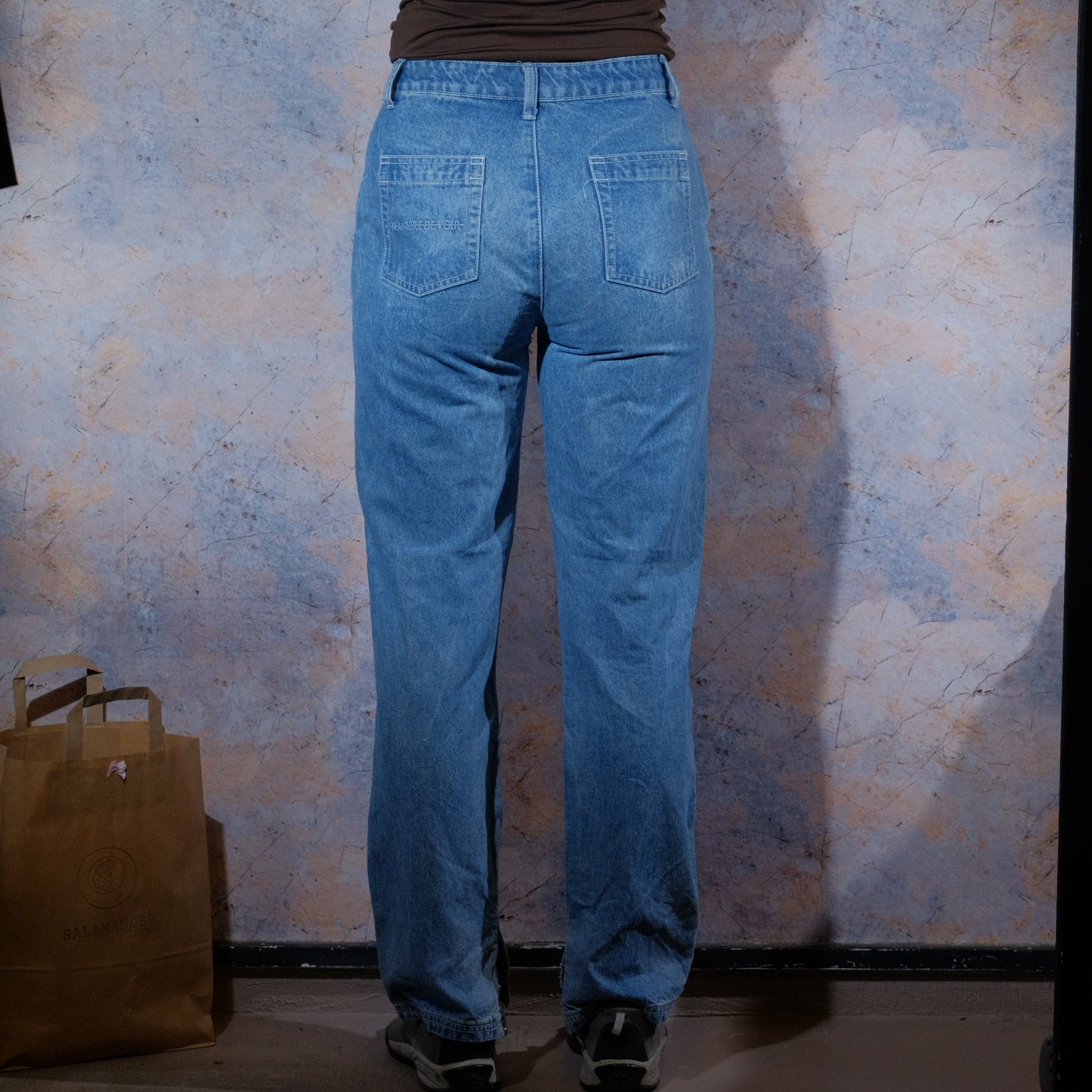 tourne dans de vide denim pants
