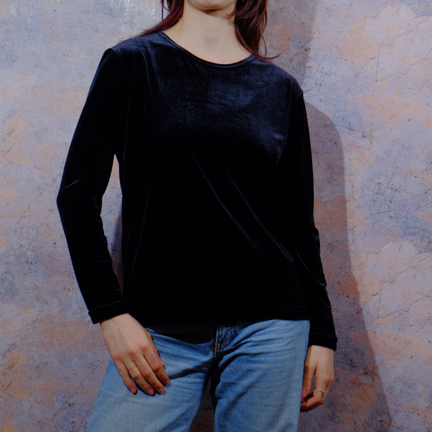 the velvet-teen rabbit black velvet blouse