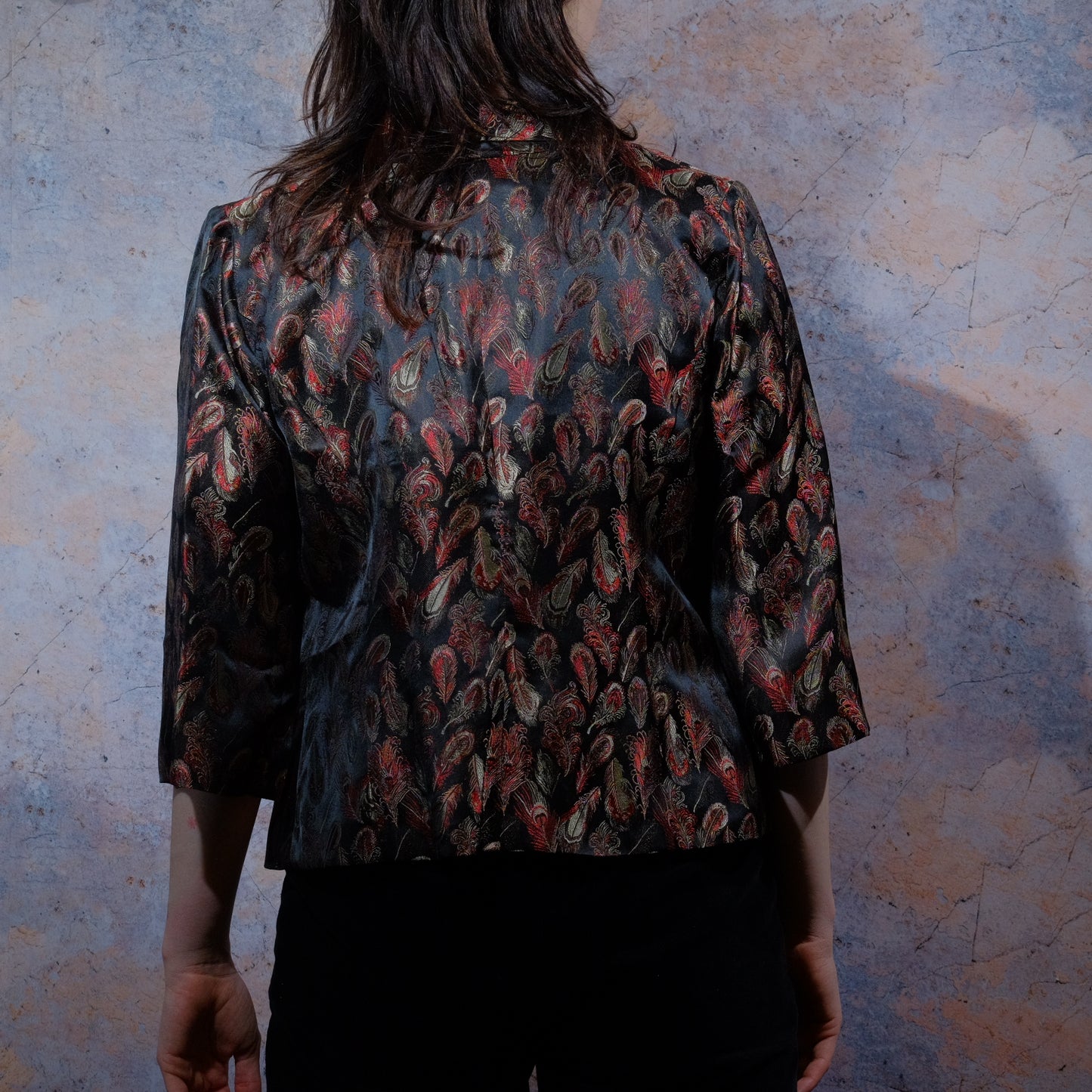 paradise garden black blazer