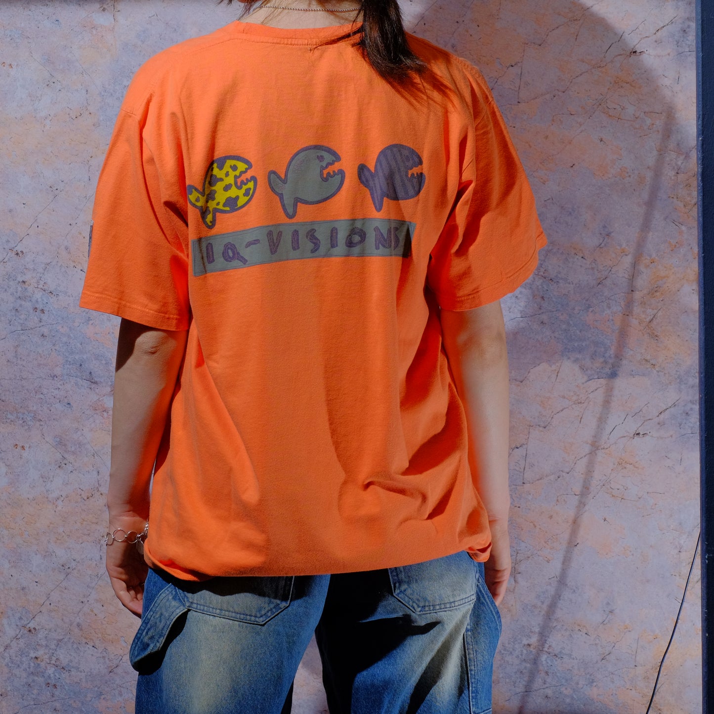 la visions orange t-shirt