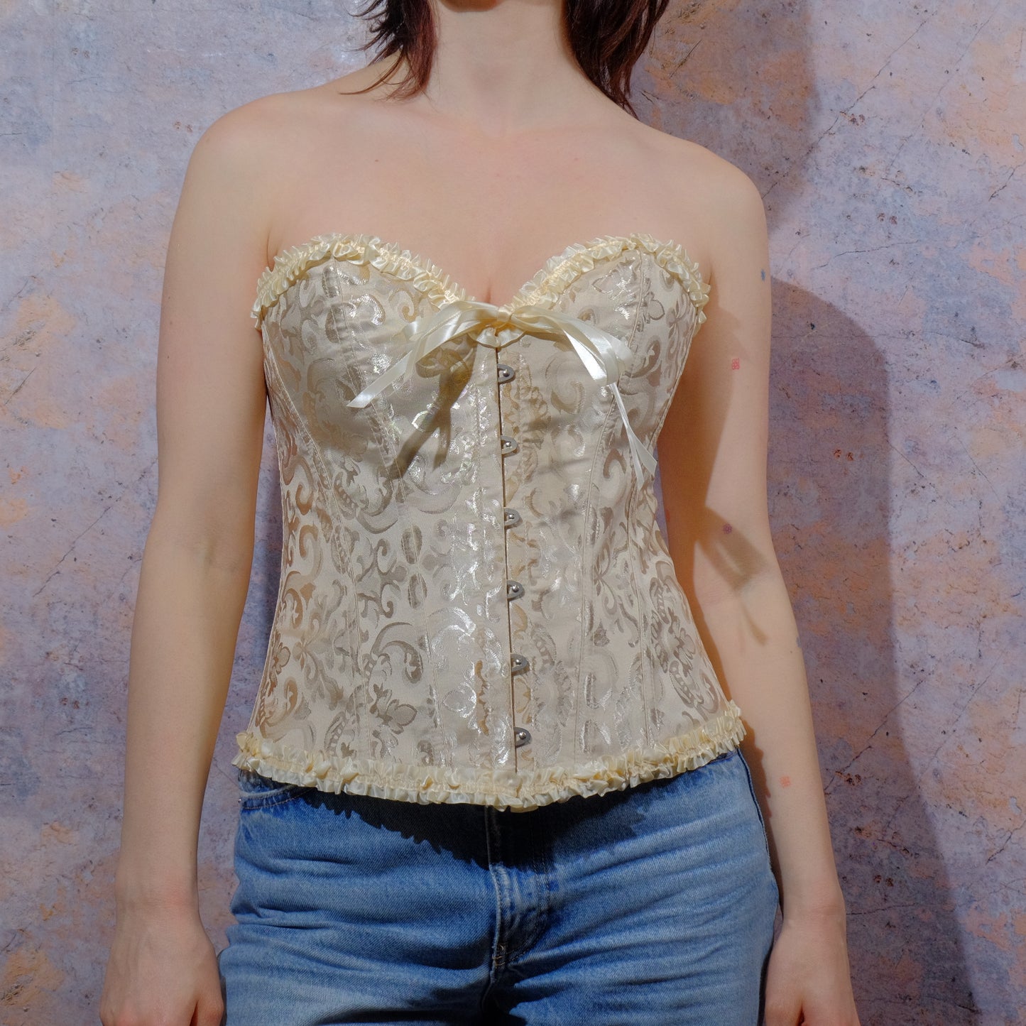 disney taught you that girls fall in love with actual monsters white corset