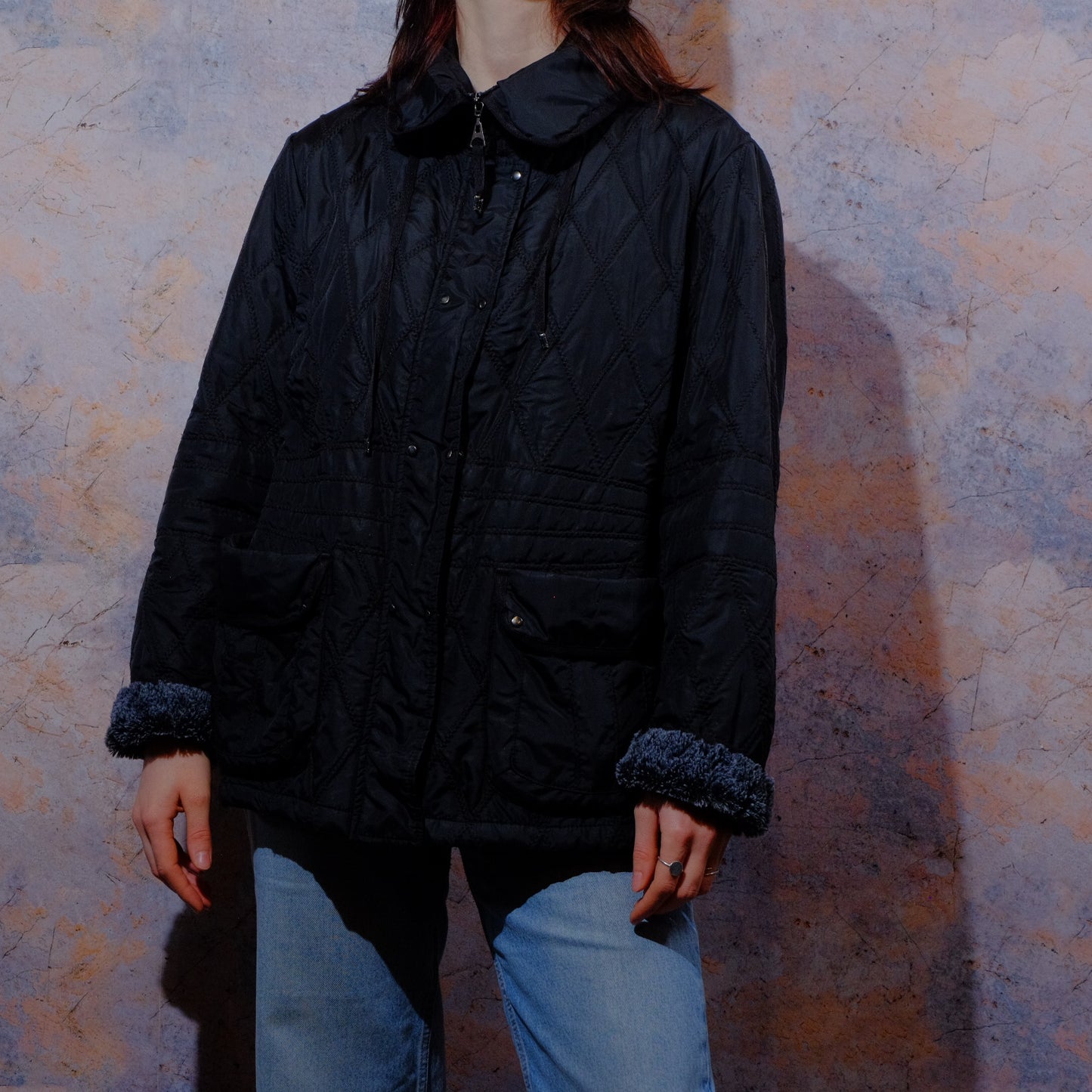 fashion repeats itself forever black jacket