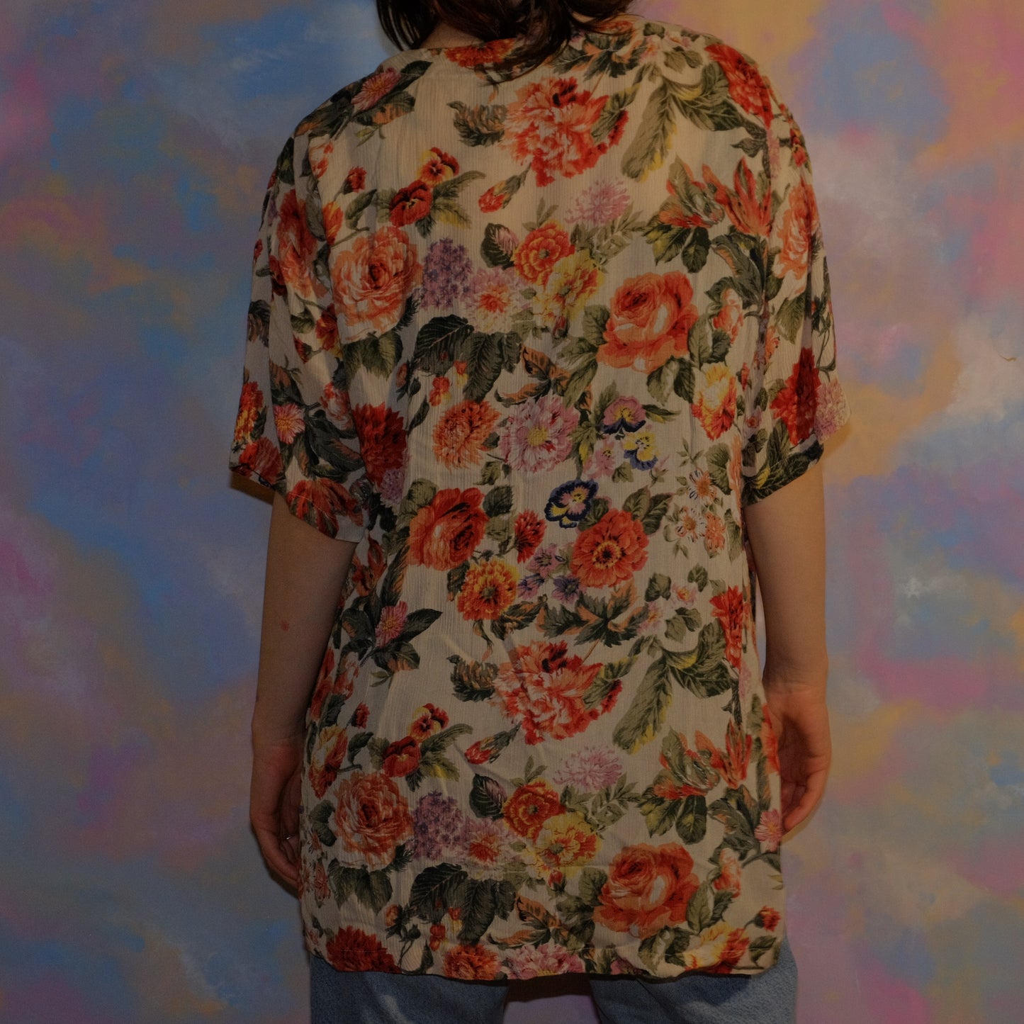 you have a beautiful smile floral shirt