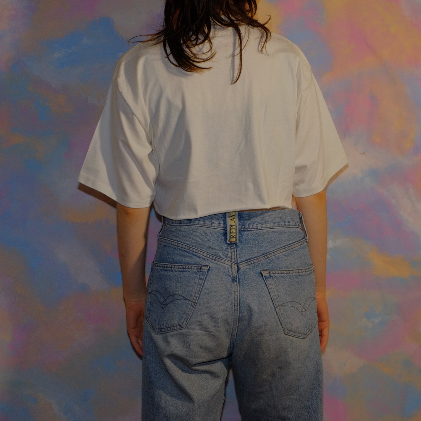 sailing colours cropped white top