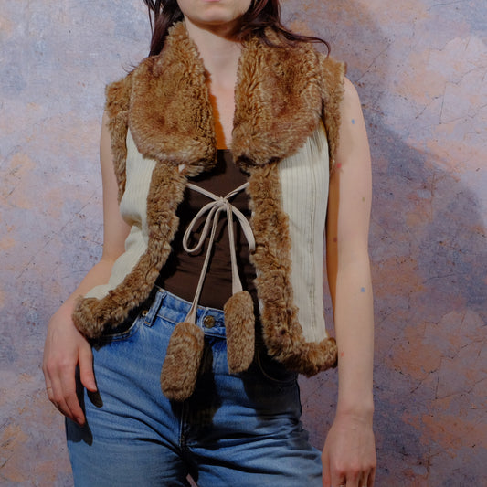 katy perry's roar on my mind y2k sleeveless jacket