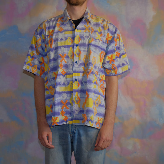 extreme sports on the beach colorful shirt