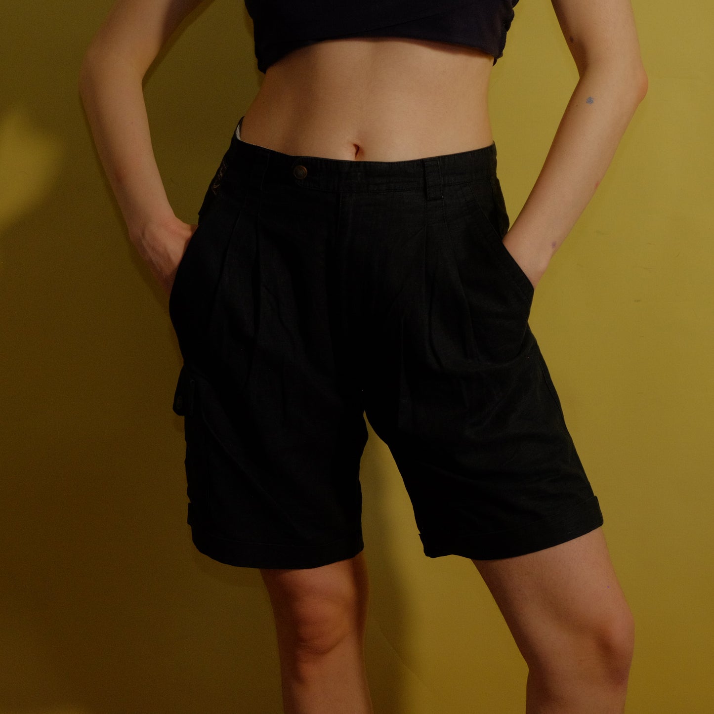redpoint hiking black shorts
