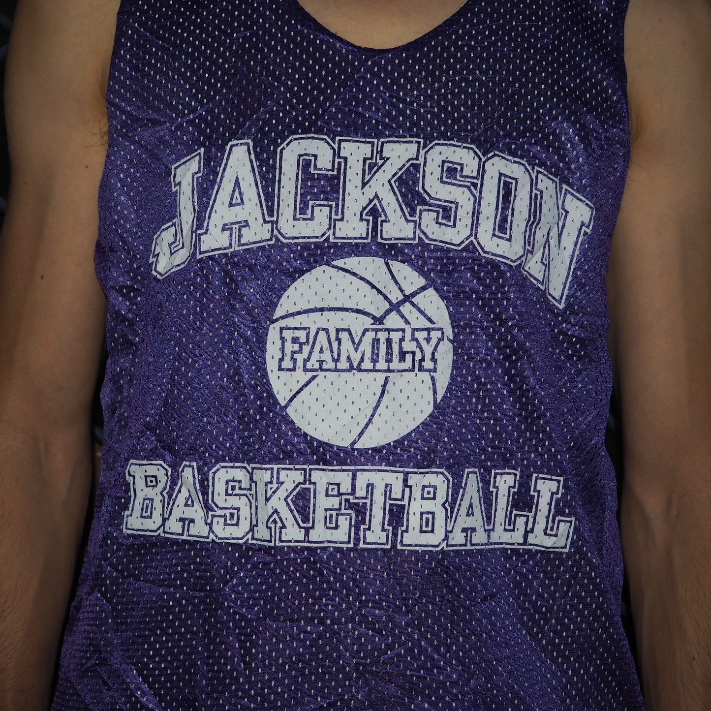 Jackson is playing basketball
