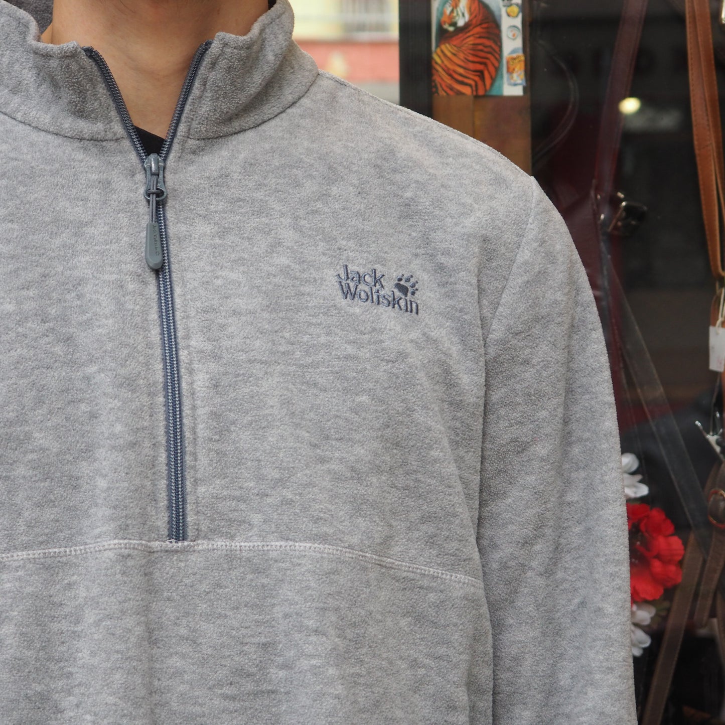 I'm watching TV at nature