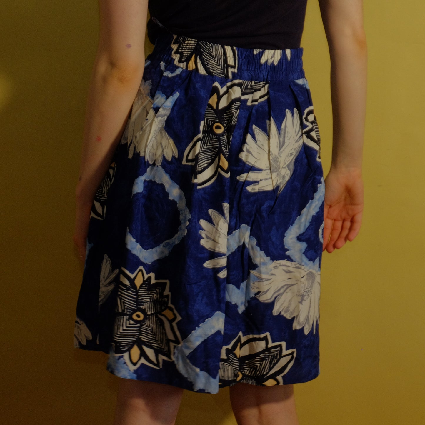immersive beauty blue shorts