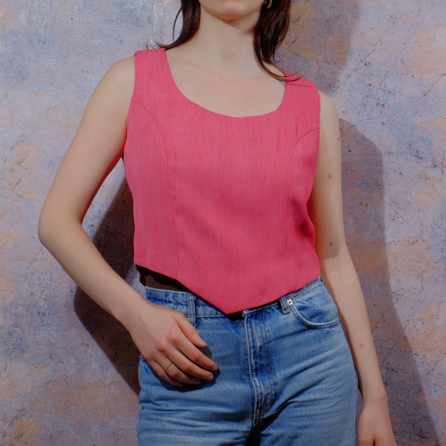 bubble gum in your mouth pink top
