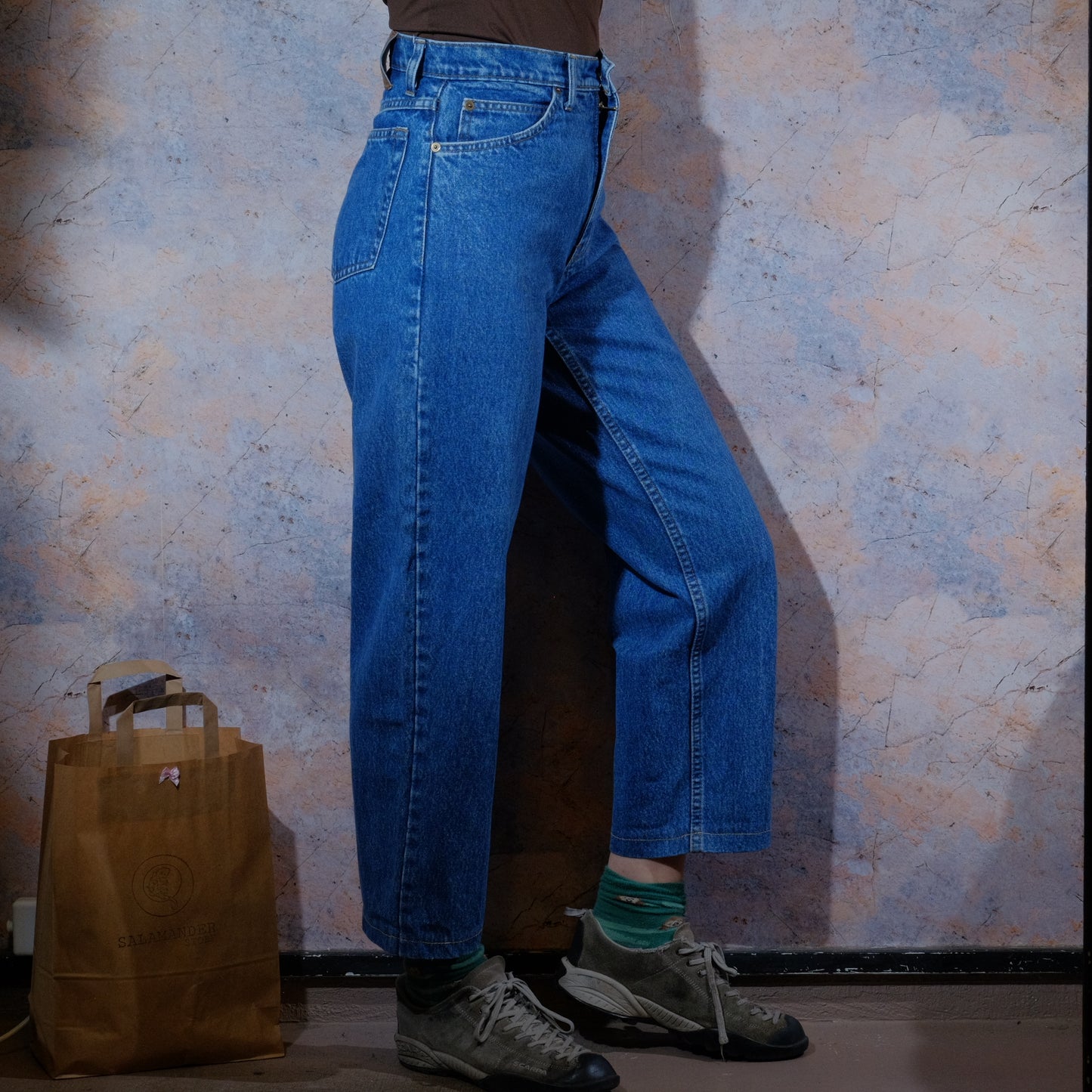 don't worry about the past denim pants