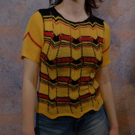 you could have my oatmilk cappuccino if you want yellow pullover