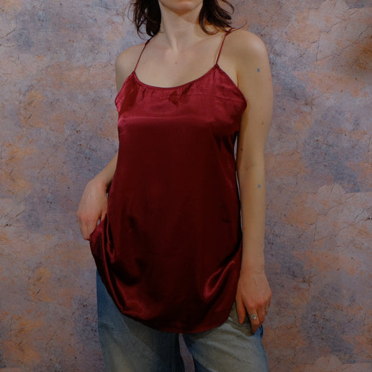 a hell of a good time burgundy lingerie dress